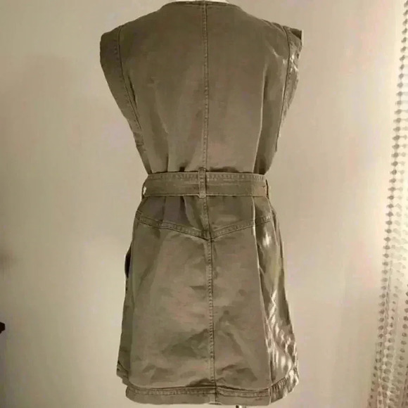 Banana Republic Split Neck Beautiful Comfy Dress - Picture 5 of 6